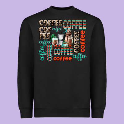 Coffee Heavyweight Sweatshirt Designed By Adodesignshop