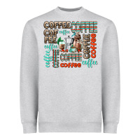 Heather Grey coffee Heavyweight Sweatshirt - AdoDesignShop