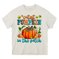Cream Cutest pumpkin in the patch Heavy Core Tee - RanaPortraitStore
