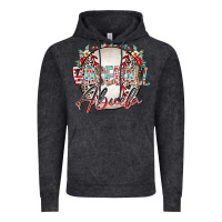 Vintage Black baseball abuela Vintage Hoodie - RacoonDesign