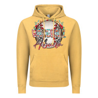 Vintage Mustard baseball abuela Vintage Hoodie - RacoonDesign
