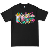 Black hairstylist coffee cups Premium Tee - texasbilliewilder