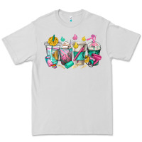 Dove Grey hairstylist coffee cups Premium Tee - texasbilliewilder