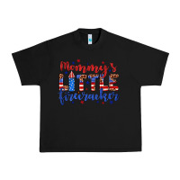 Black mommy’s little firecracker Urban Heavy Tee - JahusDesignShop