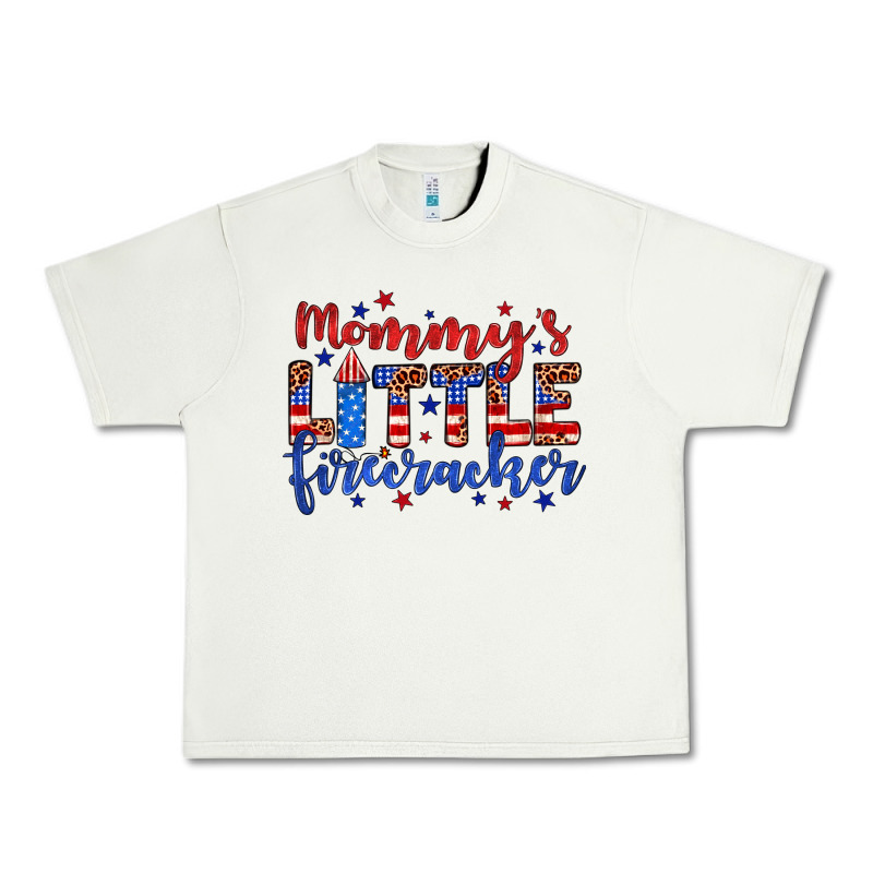 Mommy’s Little Firecracker Urban Heavy Tee by JahusDesignShop | Teevron
