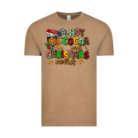 Vintage Coffee hot cocoa and christmas movies Vintage Tee - AdoDesignShop