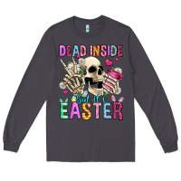 Smoke dead inside but it's easter Long Sleeve Tee - Jasminsmagicworld