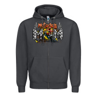 Smoke motocross mom Zipper Hoodie - MaliasSmallBusiness