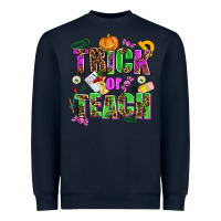 Navy trick or teach Heavyweight Sweatshirt - AdoDesignShop