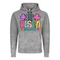 Cloud Rock Easter Day He is risen indeed Vintage Hoodie - OliviaCreatesArt
