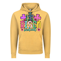 Vintage Mustard Easter Day He is risen indeed Vintage Hoodie - OliviaCreatesArt