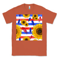 Copper patriotic sunflowers Classic Tee - BundleAndBundleShop