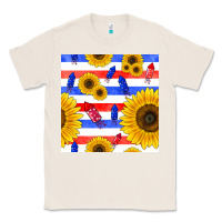Natural patriotic sunflowers Classic Tee - BundleAndBundleShop