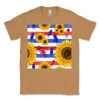 Toasted Coconut patriotic sunflowers Classic Tee - BundleAndBundleShop