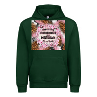Forest Green surviving motherhood one meltdown at the time Urban Hoodie - TumblerDesignByShophia