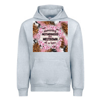 Heather Grey surviving motherhood one meltdown at the time Urban Hoodie - TumblerDesignByShophia