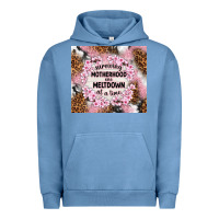 Pigment Pebble Blue surviving motherhood one meltdown at the time Urban Hoodie - TumblerDesignByShophia