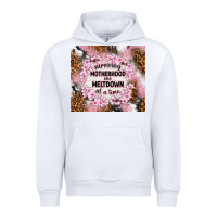 White surviving motherhood one meltdown at the time Urban Hoodie - TumblerDesignByShophia