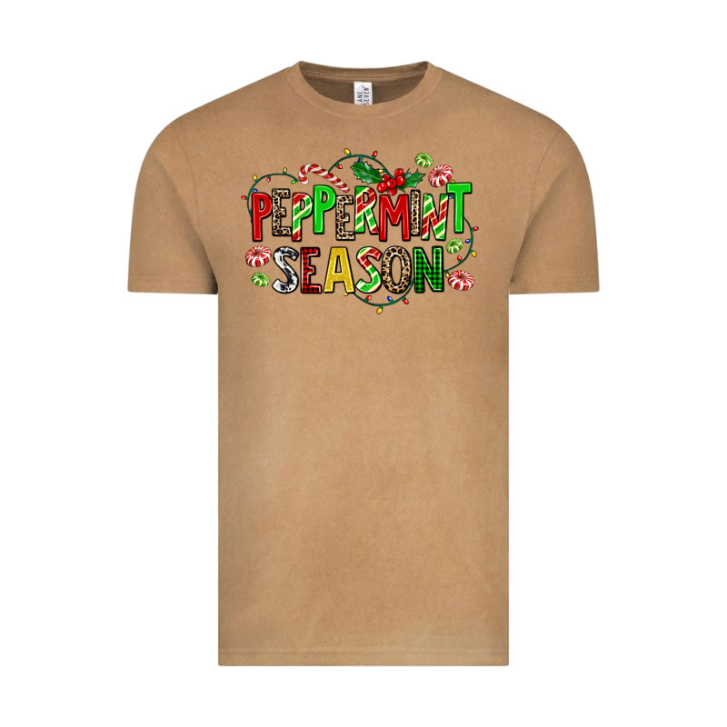 Peppermint Season Vintage Tee by AdoDesignShop | Teevron