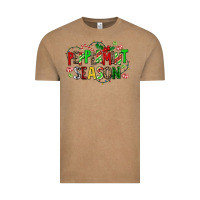 Vintage Coffee peppermint season Vintage Tee - AdoDesignShop