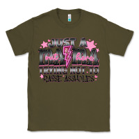 Just A Mama Out Here Trying Not To Raise Assholes Classic Tee | Teevron