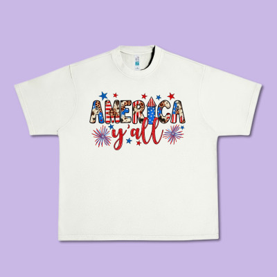 American Y'all Urban Heavy Tee Designed By Jahusdesignshop