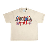Sandshell american y'all Urban Heavy Tee - JahusDesignShop