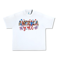 White american y'all Urban Heavy Tee - JahusDesignShop