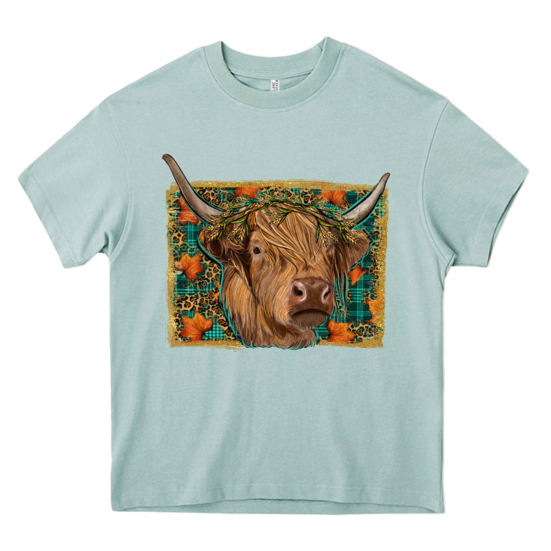 Fall Cow Heavy Core Tee by RanaPortraitStore | Teevron