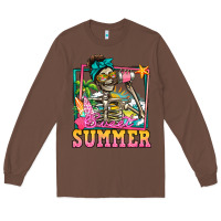 Chestnut sweet summer skeleton Long Sleeve Tee - Jasminsmagicworld
