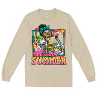 Mushroom sweet summer skeleton Long Sleeve Tee - Jasminsmagicworld