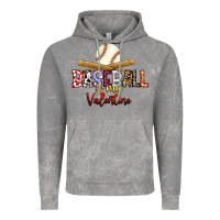 Cloud Rock baseball is my valentine Vintage Hoodie - RacoonDesign
