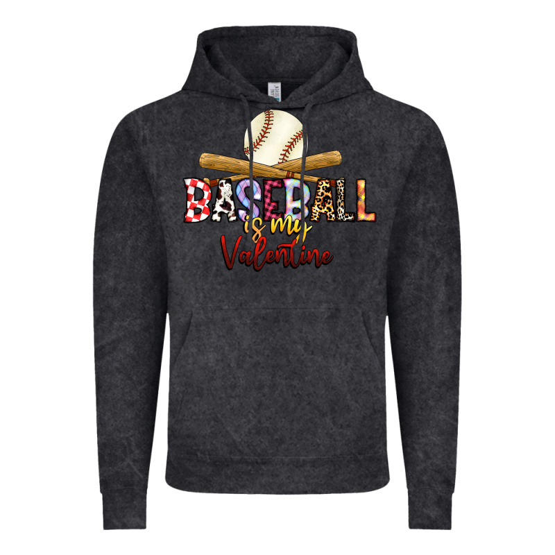 Baseball Is My Valentine Vintage Hoodie by RacoonDesign | Teevron