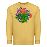 Antique Gold halloween patch Premium Sweatshirt - BundleAndBundleShop