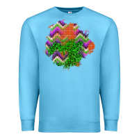 Ocean Blue halloween patch Premium Sweatshirt - BundleAndBundleShop