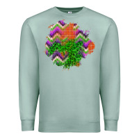 Seafoam halloween patch Premium Sweatshirt - BundleAndBundleShop