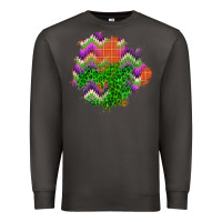 Smoke halloween patch Premium Sweatshirt - BundleAndBundleShop