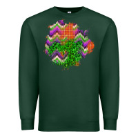 Sports Green halloween patch Premium Sweatshirt - BundleAndBundleShop