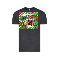 Vintage Black merry texmas  christmas Vintage Tee - AdoDesignShop