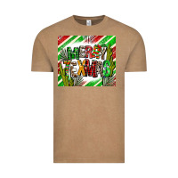 Vintage Coffee merry texmas  christmas Vintage Tee - AdoDesignShop