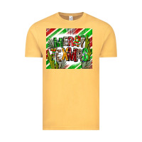 Vintage Mustard merry texmas  christmas Vintage Tee - AdoDesignShop