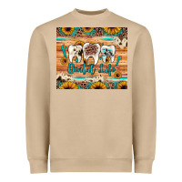 Mushroom dental life Heavyweight Sweatshirt - JahusDesignShop