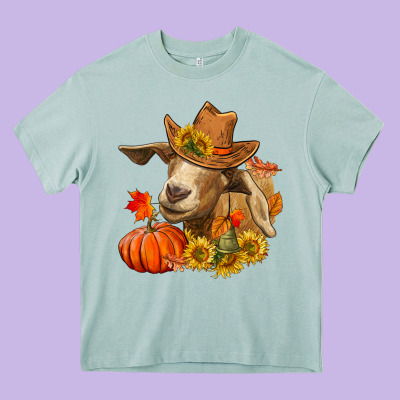 Heavy Core Tee Fall Goat