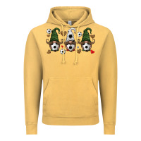 Vintage Mustard soccer gnome Vintage Hoodie - HRA Design Shop