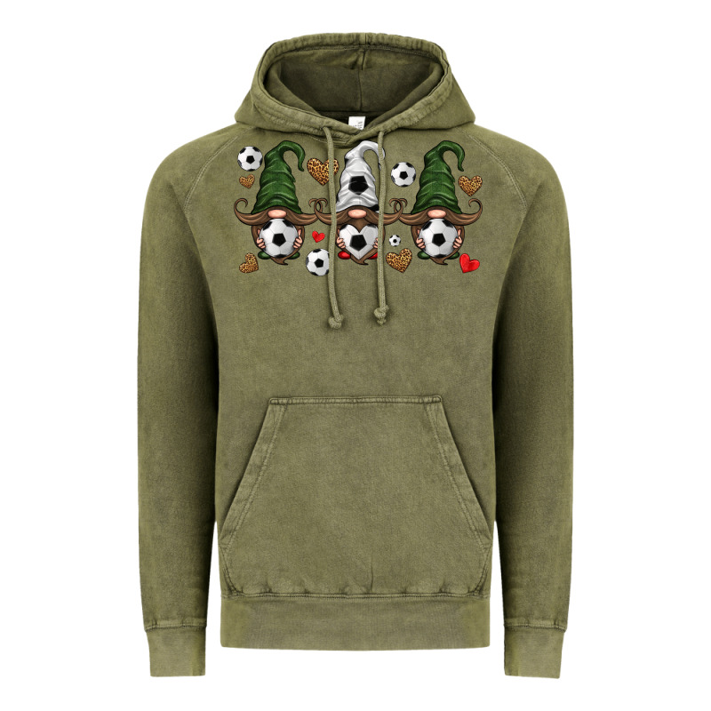 Soccer Gnome Vintage Hoodie by HRA Design Shop | Teevron