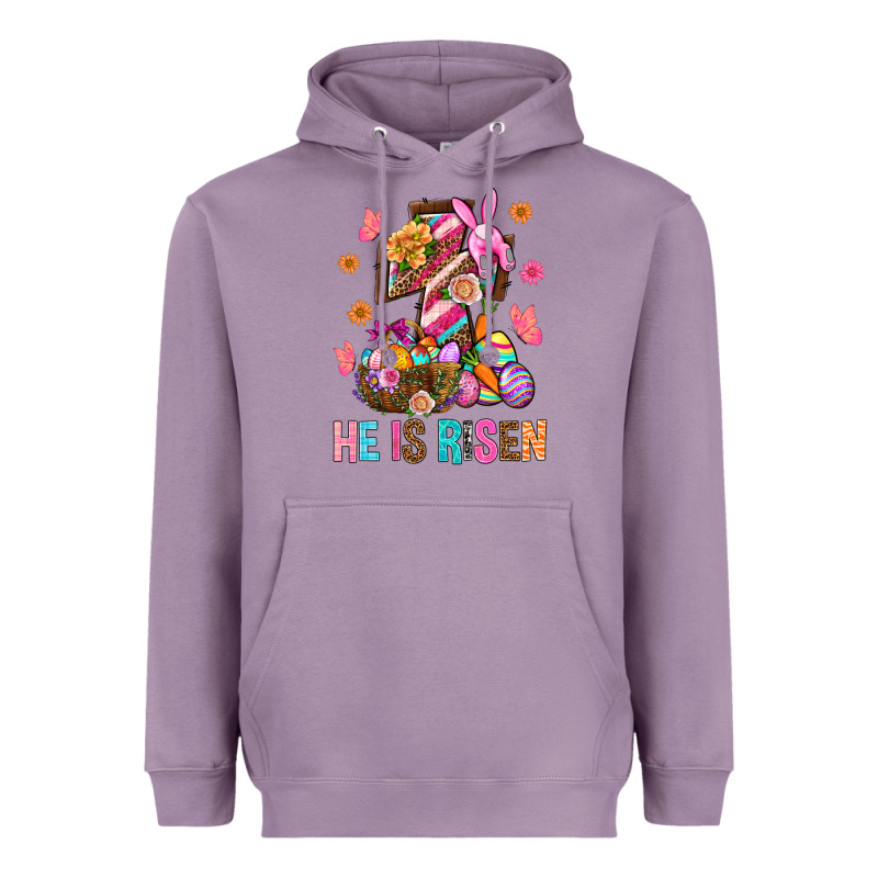He Is Risen Easter Heavyweight Hoodie by BundleAndBundleShop | Teevron