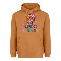 Meerkat He Is Risen Easter Heavyweight Hoodie - BundleAndBundleShop