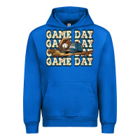 Cobalt game day baseball Urban Hoodie - HowdyJamesFarm