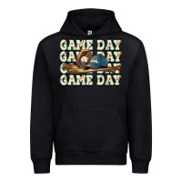 Foreset Green game day baseball Urban Hoodie - HowdyJamesFarm