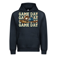 Navy game day baseball Urban Hoodie - HowdyJamesFarm